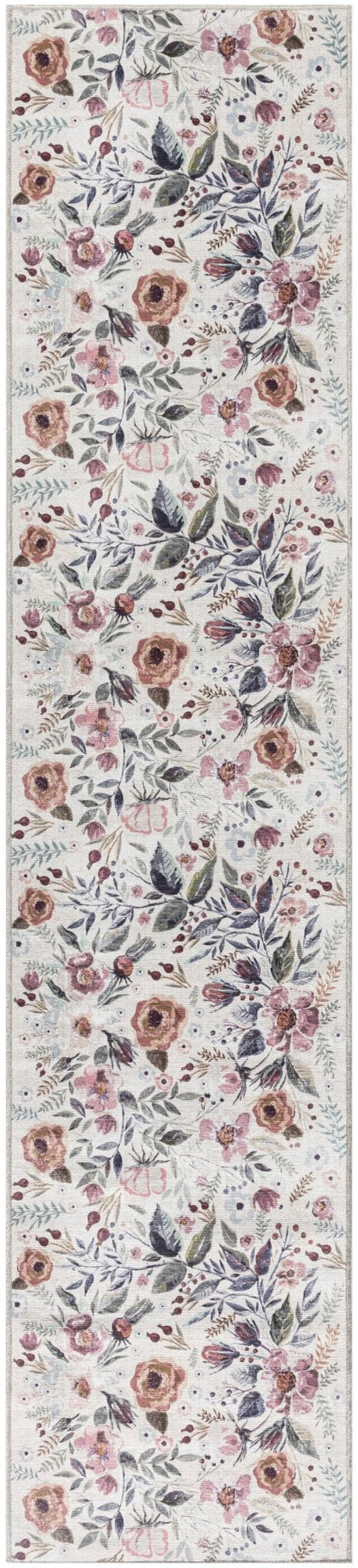 Nourison Nourison Washables Nwb01 Ivory Pink Rug - Nourison - 99446912084