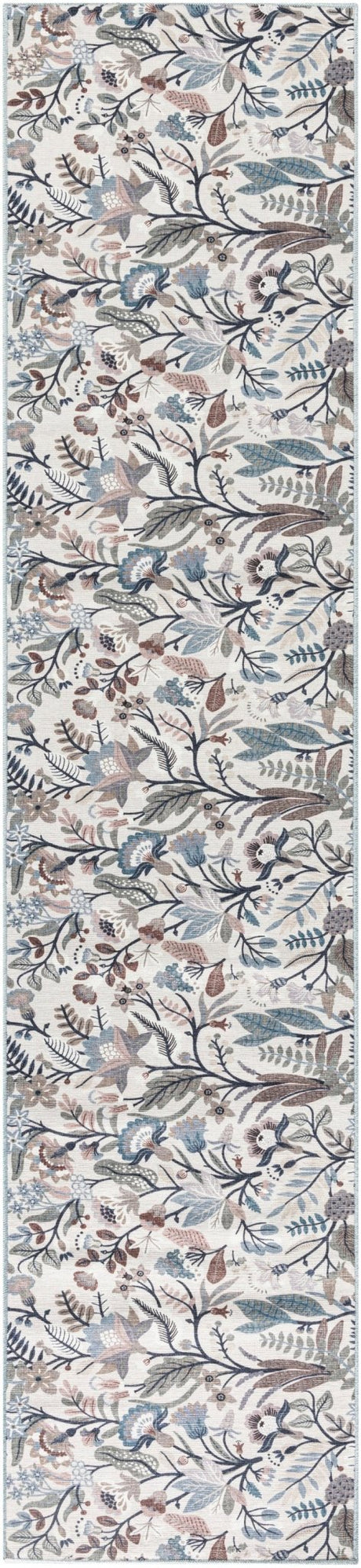 Nourison Nourison Washables Nwb02 Ivory Multicolor Rug - Nourison - 99446912251