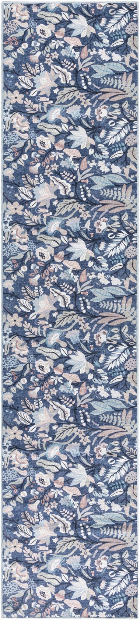 Nourison Nourison Washables Nwb02 Navy Multicolor Rug - Nourison - 99446912503