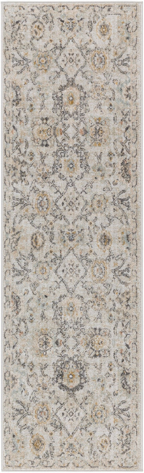 Nourison Oushak Home Ous01 Grey Rug - Nourison - 99446949240