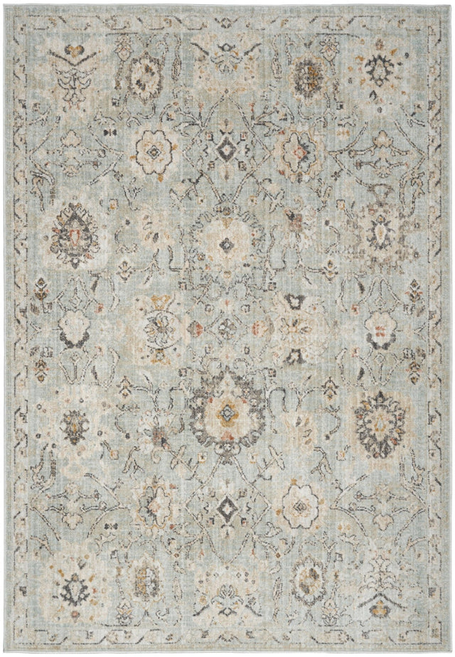 Nourison Oushak Home Ous01 Mint Rug - Nourison - 99446949127