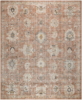 Nourison Oushak Home Ous01 Rust Rug - Nourison - 99446949042
