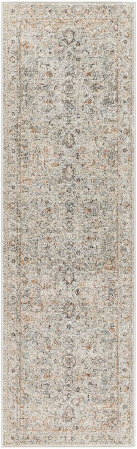 Nourison Oushak Home Ous02 Light Grey Rug - Nourison - 99446949318