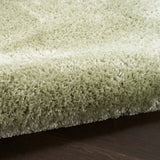 Nourison Pacific Shag Pcs01 Green Rug - Nourison - 99446898852