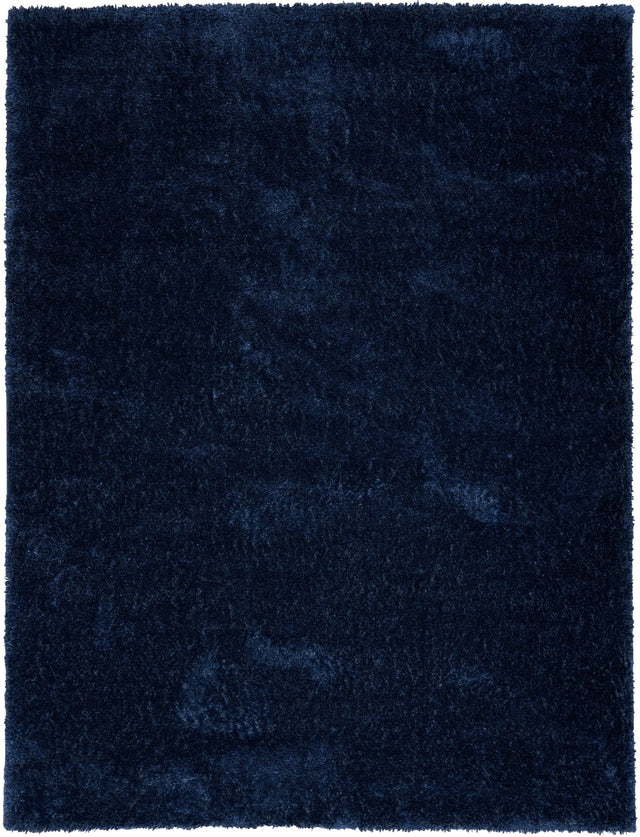 Nourison Pacific Shag Pcs01 Navy Rug - Nourison - 99446898876