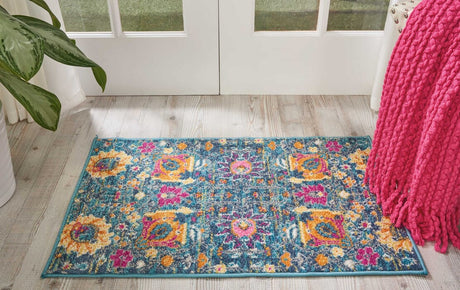 Nourison Passion Psn01 Denim Rugs - Nourison - 38750