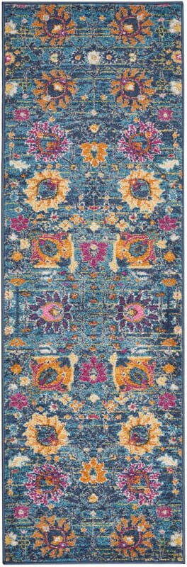 Nourison Passion Psn01 Denim Rugs - Nourison - 38750