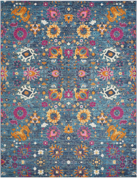 Nourison Passion Psn01 Denim Rugs - Nourison - 38750