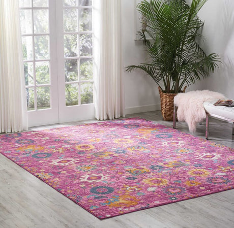 Nourison Passion Psn01 Fuchsia Rugs - Nourison - 38963