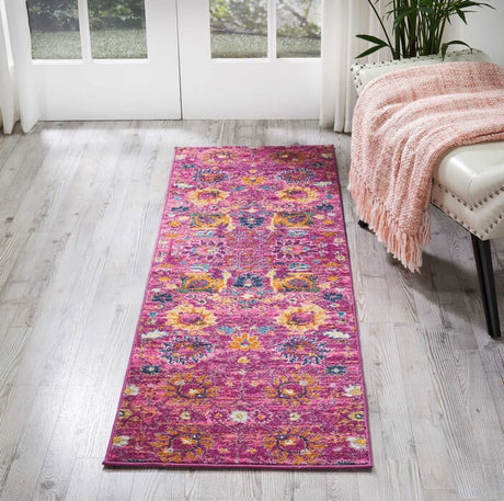 Nourison Passion Psn01 Fuchsia Rugs - Nourison - 38963