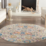 Nourison Passion Psn01 Ivory/Multi Rug - Nourison - 99446272072