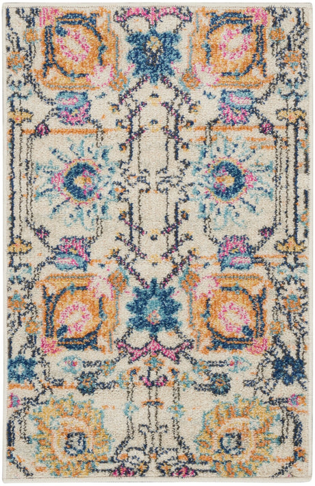 Nourison Passion Psn01 Ivory/Multi Rug - Nourison - 99446272072