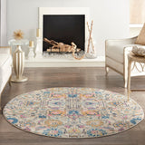 Nourison Passion Psn01 Ivory/Multi Rug - Nourison - 99446809186