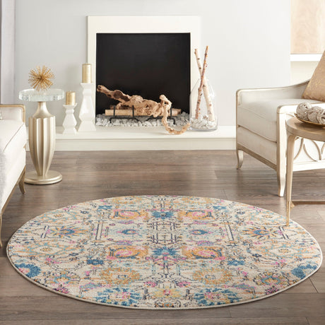 Nourison Passion Psn01 Ivory/Multi Rug - Nourison - 99446809186