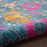 Nourison Passion PSN01 Machine Made Denim Rug