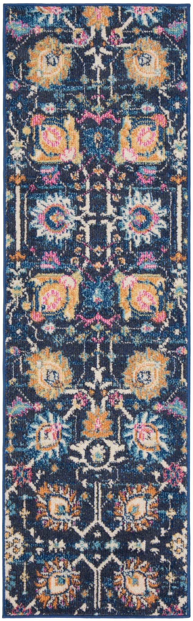 Nourison Passion Psn01 Navy Rug - Nourison - 99446014740