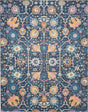 Nourison Passion Psn01 Navy Rug - Nourison - 99446272089