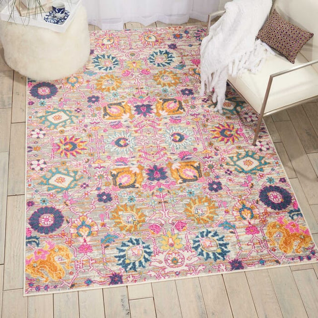 Nourison Passion Psn01 Silver Rugs - Nourison - 38785