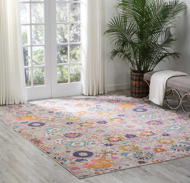 Nourison Passion Psn01 Silver Rugs - Nourison - 38785