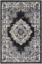 Nourison Passion Psn03 Black Ivory Rug - Nourison - 99446018557