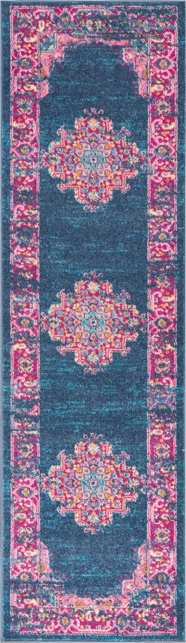 Nourison Passion Psn03 Blue Rug - Nourison - 99446396860