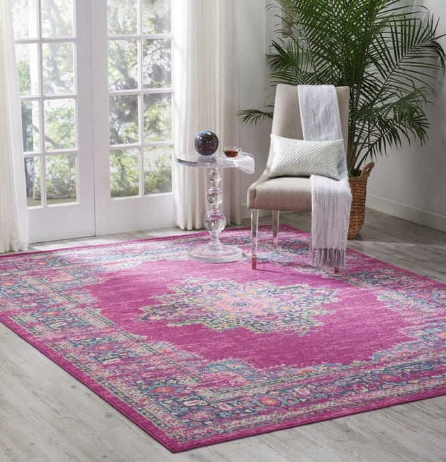 Nourison Passion Psn03 Fuchsia Rugs - Nourison - 38762