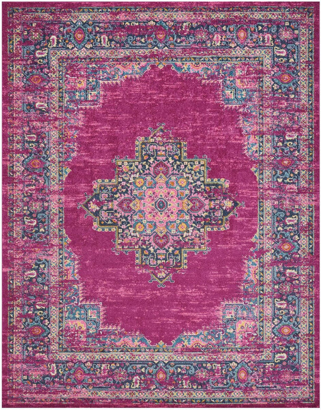 Nourison Passion Psn03 Fuchsia Rugs - Nourison - 38762