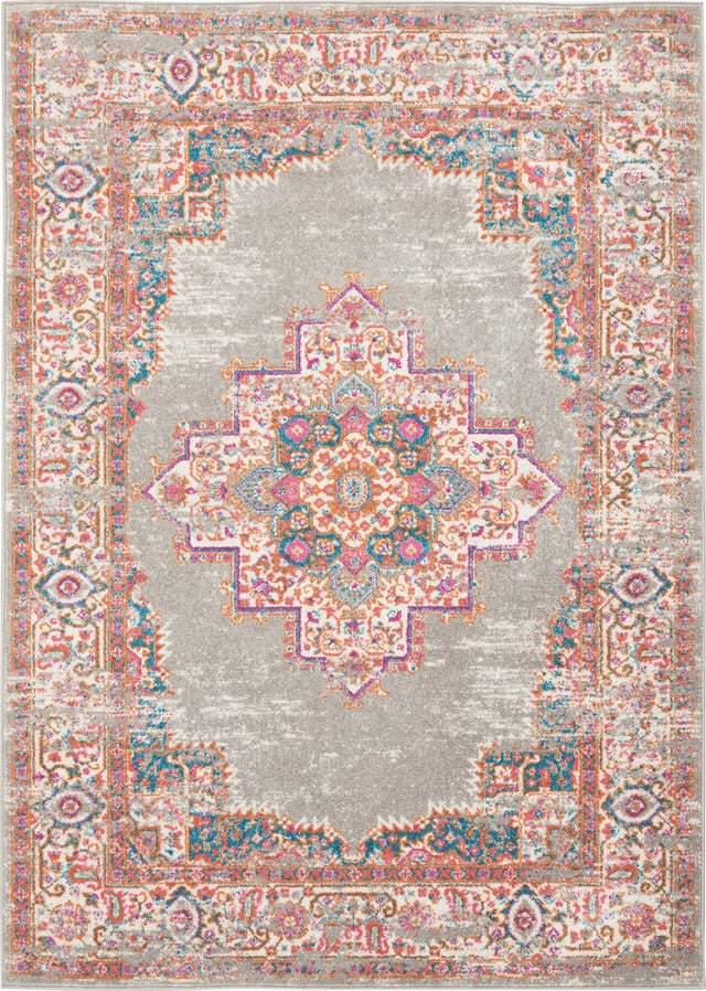 Nourison Passion Psn03 Grey Rug - Nourison - 99446397584