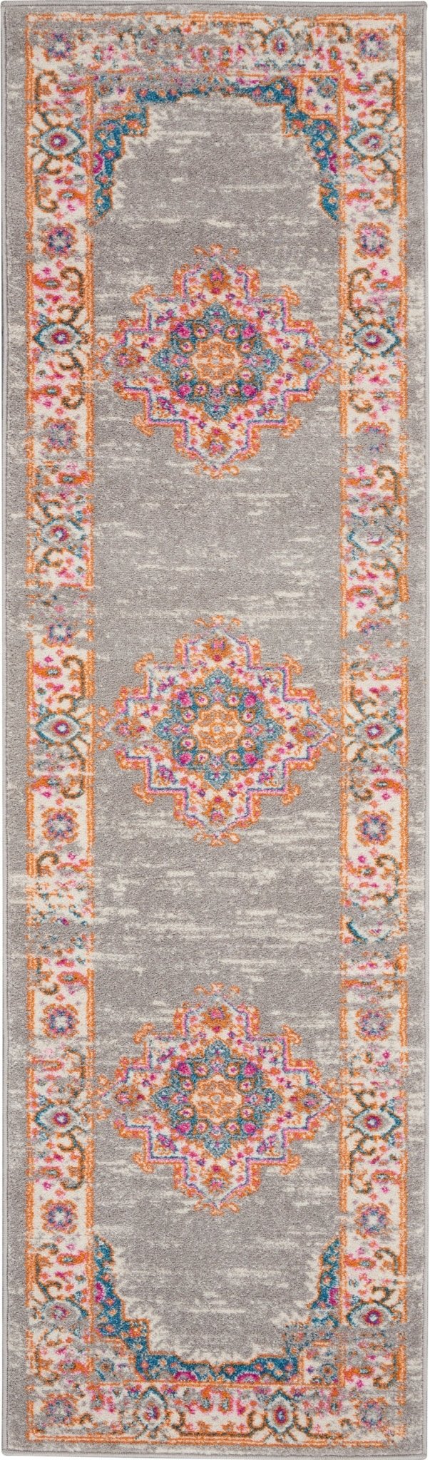 Nourison Passion Psn03 Grey Rug - Nourison - 99446397799