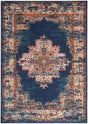 Nourison Passion Psn03 Navy Rug - Nourison - 99446900753