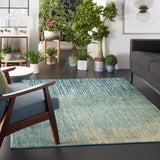 Nourison Passion Psn09 Navy/Light Blue Rug - Nourison - 99446272171