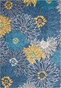 Nourison Passion Psn17 Blue Rugs - Nourison - 40302