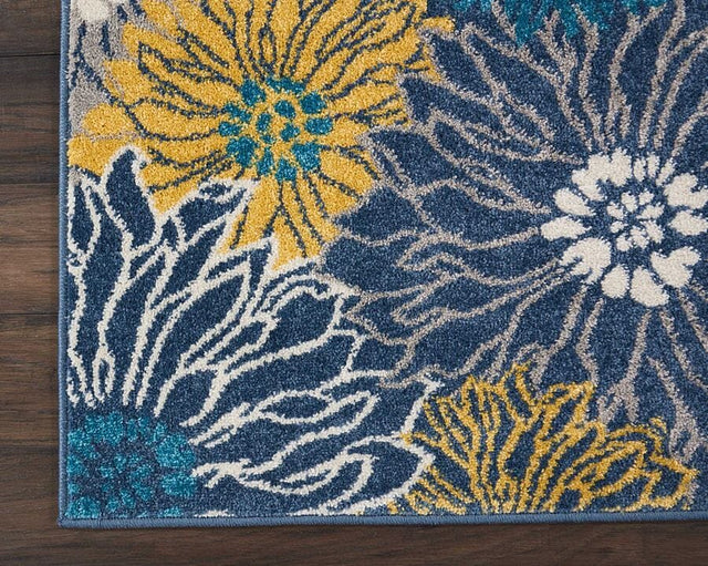 Nourison Passion Psn17 Blue Rugs - Nourison - 40302