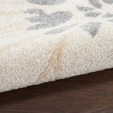 Nourison Passion Psn17 Ivory Grey Blue Rug - Nourison - 99446018724