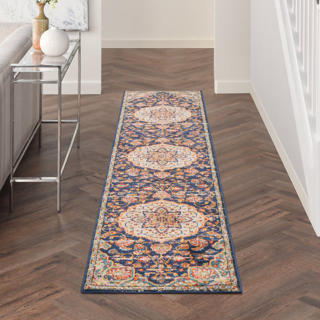 Nourison Passion Psn22 Nav/Mtc Rug - Nourison - 99446018786