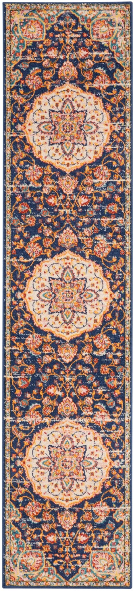 Nourison Passion Psn22 Nav/Mtc Rug - Nourison - 99446018809