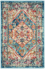 Nourison Passion Psn23 Ivory/Light Blue Rugs - Nourison - 99446809056