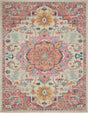 Nourison Passion Psn25 Ivory/Pink Rugs - Nourison - 99446748089