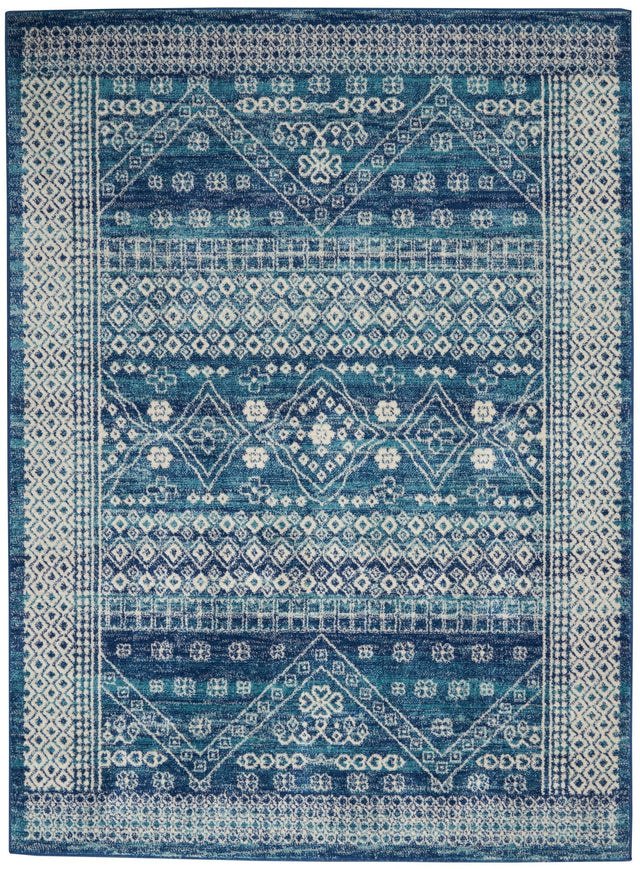 Nourison Passion Psn27 Navy Blue Rugs - Nourison - 99446766021