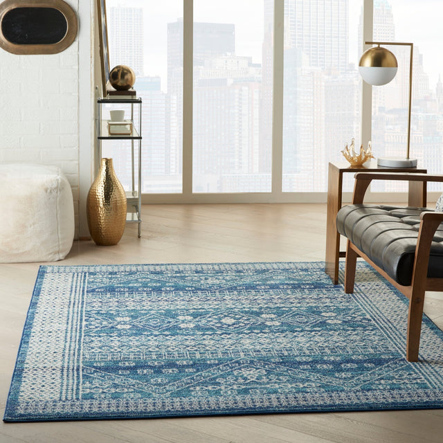 Nourison Passion Psn27 Navy Blue Rugs - Nourison - 99446766069