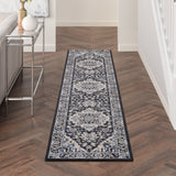 Nourison Passion Psn33 Black Ivory Rug - Nourison - 99446018908