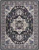 Nourison Passion Psn33 Black Ivory Rug - Nourison - 99446018908