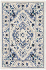 Nourison Passion Psn33 Ivory/Grey Rug - Nourison - 99446018991