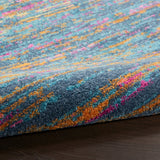 Nourison Passion Psn35 Blue/Multicolor Rugs - Nourison - 99446780126
