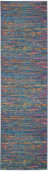 Nourison Passion Psn35 Blue/Multicolor Rugs - Nourison - 99446780126