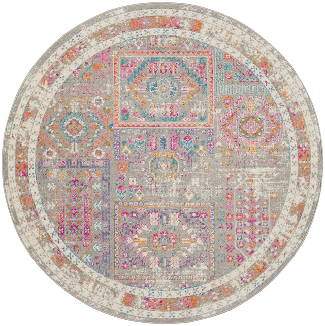 Nourison Passion Psn37 Grey/Multi Rugs - Nourison - 99446780676