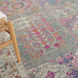 Nourison Passion Psn37 Grey/Multi Rugs - Nourison - 99446780676