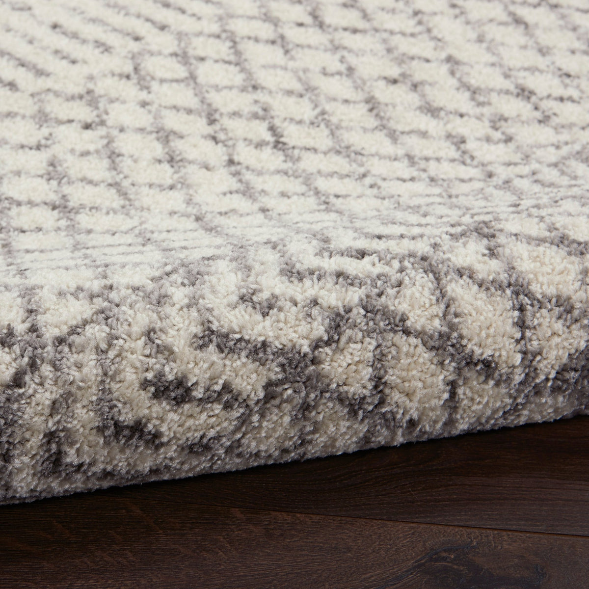 Nourison Passion Psn42 Ivory/Grey Rugs - Nourison - 99446829986