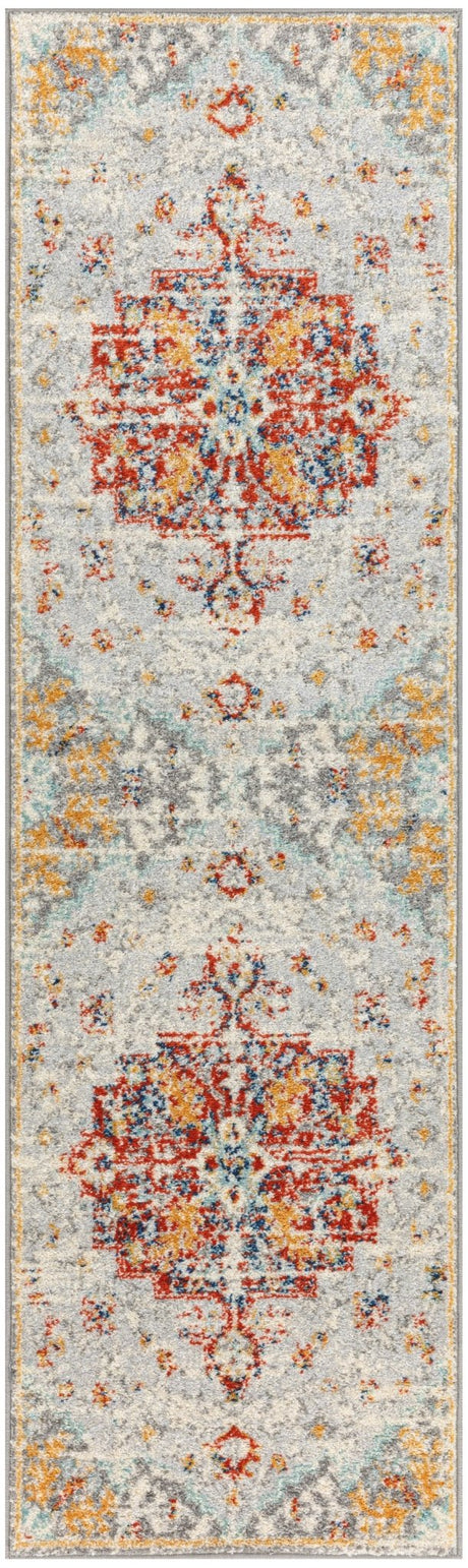 Nourison Passion Psn52 Grey Multicolor Rug - Nourison - 99446968449