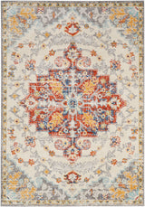Nourison Passion Psn52 Ivory Multicolor Rug - Nourison - 99446968562